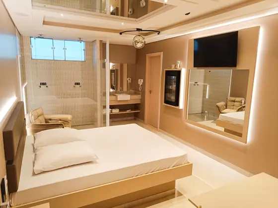 Suíte Belle Plus, Saint Tropez Motel em Jaú, foto 6